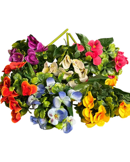 Buchet ornamental Panseluțe 20cm