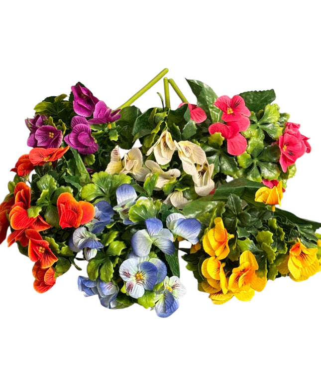 Buchet ornamental Panseluțe 20cm