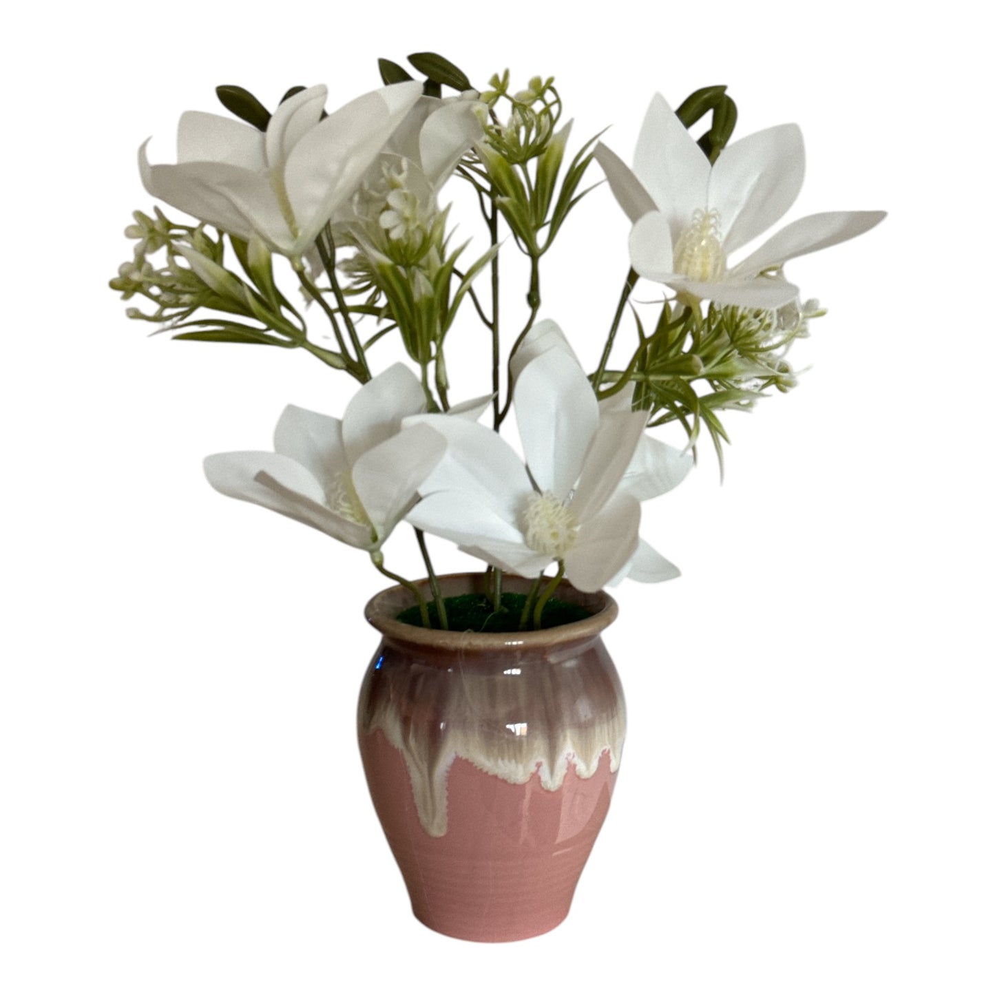 Flori artificiale decorative în ghiveci ceramic 30cm 092-6