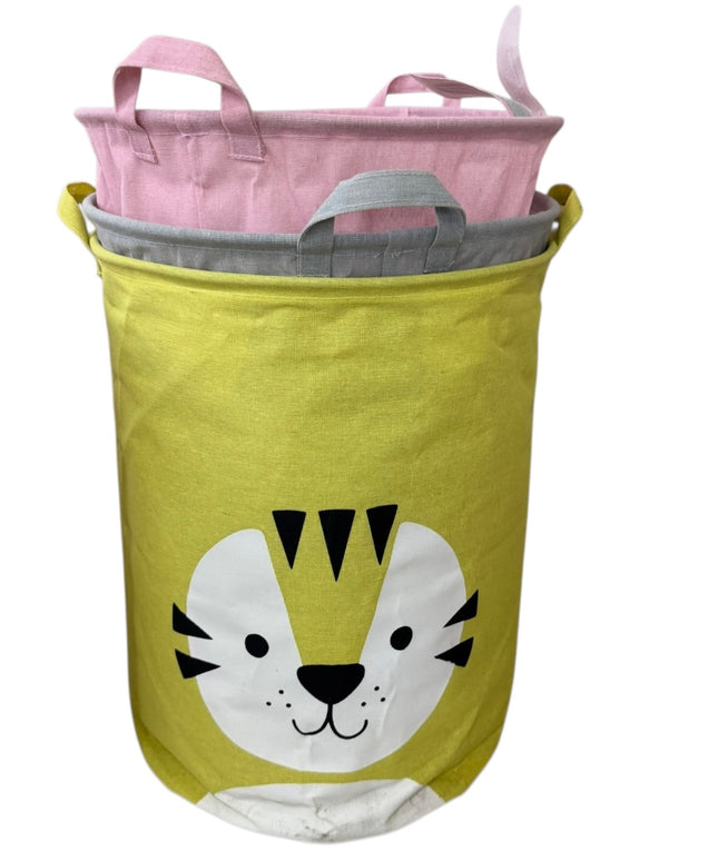 Coș depozitare jucării pliabil, model animăluțe  45x35cm,cod1102-3