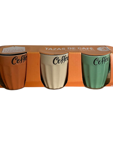 Cană ceramică Cofee 3/set