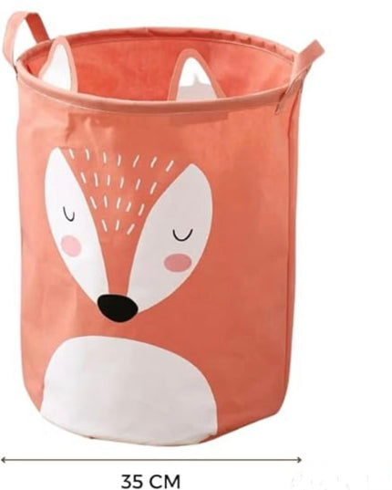 Coș depozitare jucării pliabil, model animăluțe  45x35cm,cod1102-3