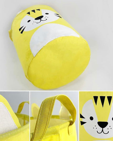 Coș depozitare jucării pliabil, model animăluțe  45x35cm,cod1102-3