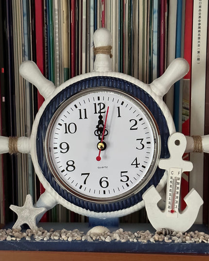 Ceas Timonă lemn 23cm cod1247