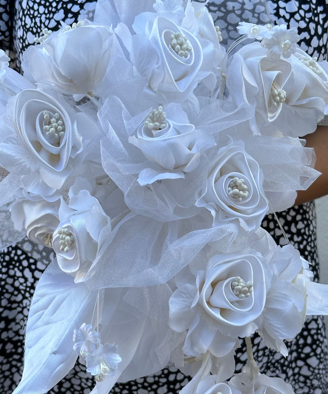 Buchet mireasă lung. 50cm