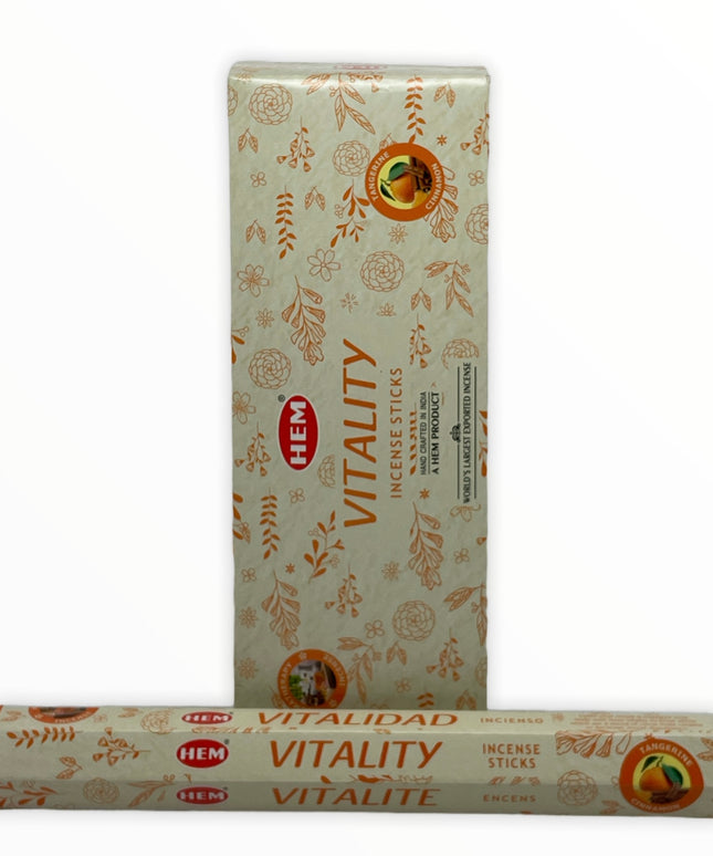 Bețișoare parfumate HEM 6/set VITALITY