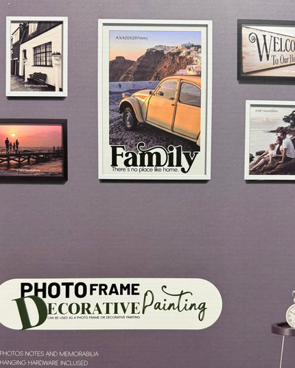 Set 5 rame foto decorative – Wall Decor 44x34cm cod1115-12