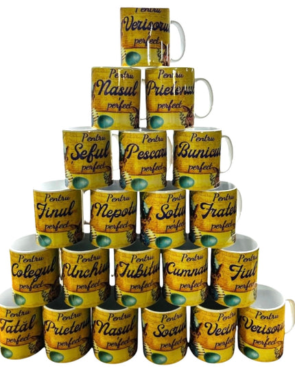 Cană Paște cu mesaj pentru Bărbați 330ml