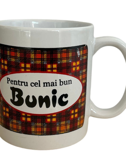 Cană cu mesaj pentru Bunic