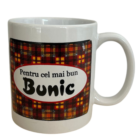 Cană cu mesaj pentru Bunic