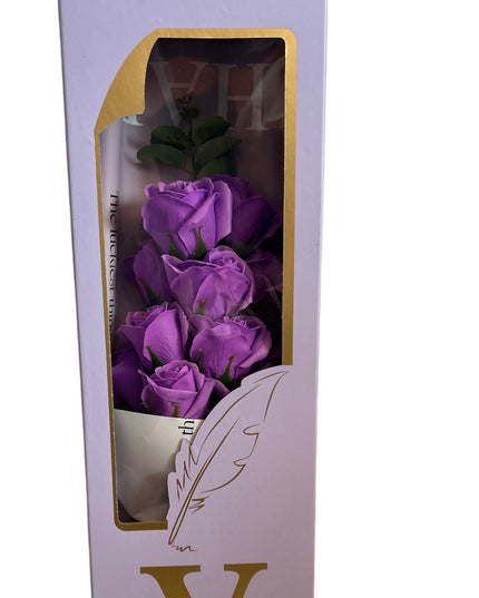 Buchet trandafiri săpun 11/set 48cm 935-7