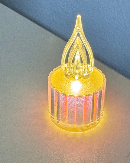 Lumânare LED Cristal 24/set 8x4cm 1213-17