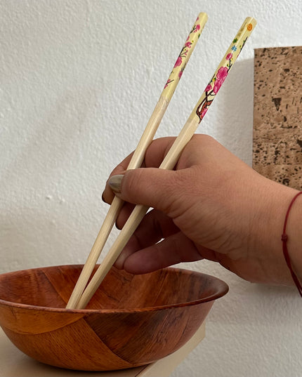 Bețișoare chinezești multicolore 10 perechi/set