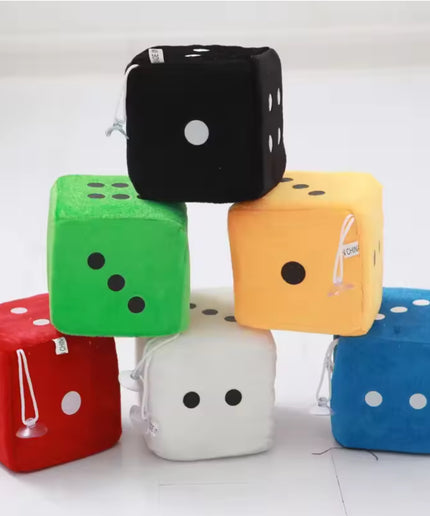 Zaruri plușate colorate 12/set 6cm