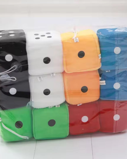 Zaruri plușate colorate 12/set 6cm