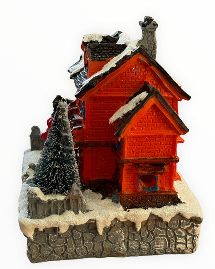 Căsuță cu lumini 13cm 902-9