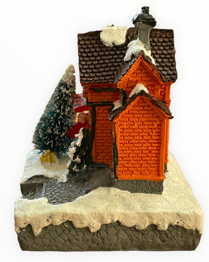 Căsuță cu lumini 13cm 902-9