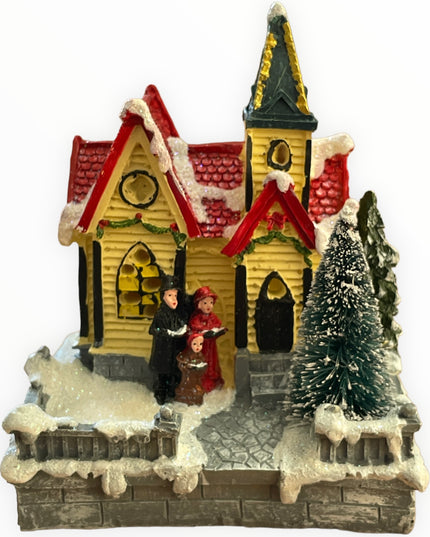 Căsuță cu lumini 13cm 902-9