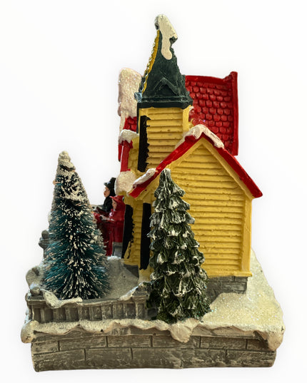 Căsuță cu lumini 13cm 902-9