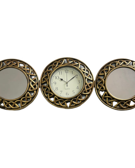 Set ceas perete cu 2 oglinzi 30cm