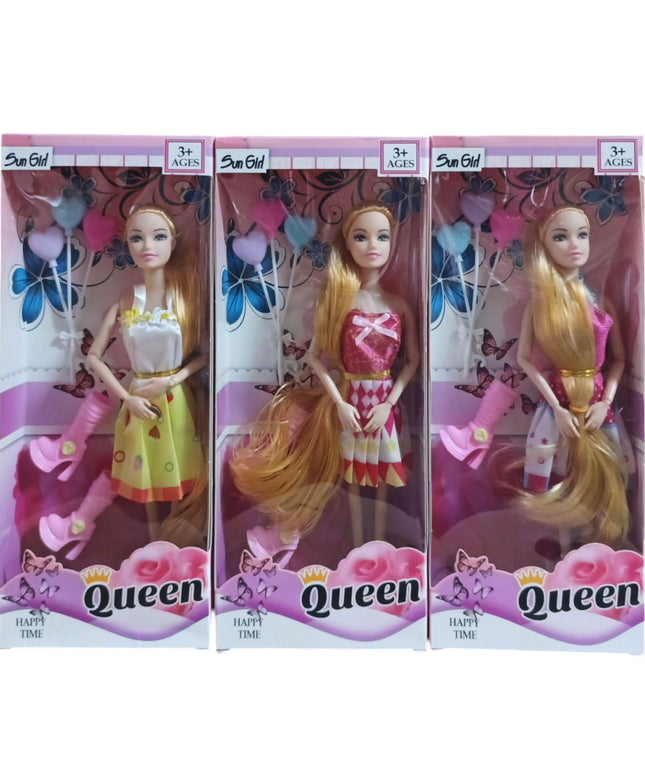 Păpușă cu accesorii 29x7cm YZ013