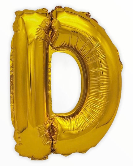 Balon din Folie în Formă de Literă – 45 cm, Auriu