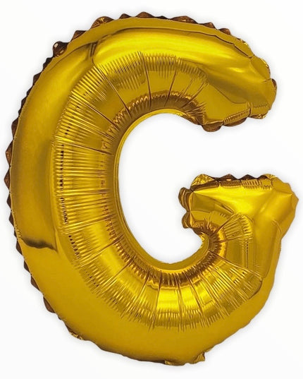 Balon din Folie în Formă de Literă – 45 cm, Auriu