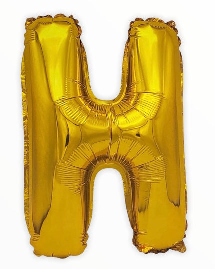 Balon din Folie în Formă de Literă – 45 cm, Auriu