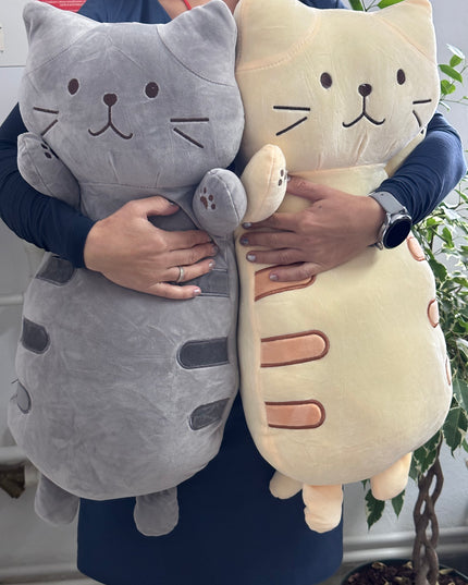 Pernă lungă Pisicuță pufoasă 75cm