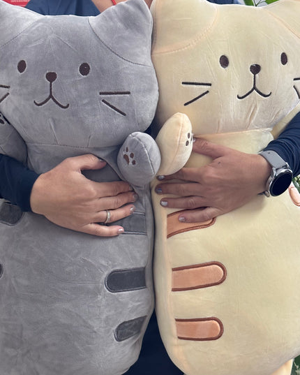 Pernă lungă Pisicuță pufoasă 75cm