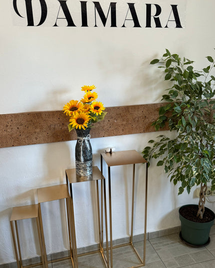 Set de 4 mese metalice 79cm