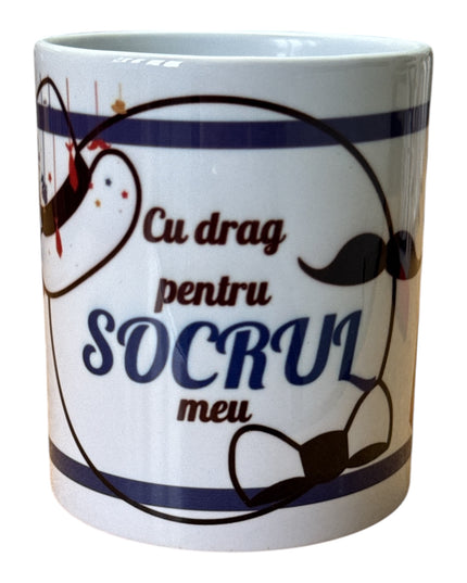 Cană cu mesaj pentru Bărbați 330ml