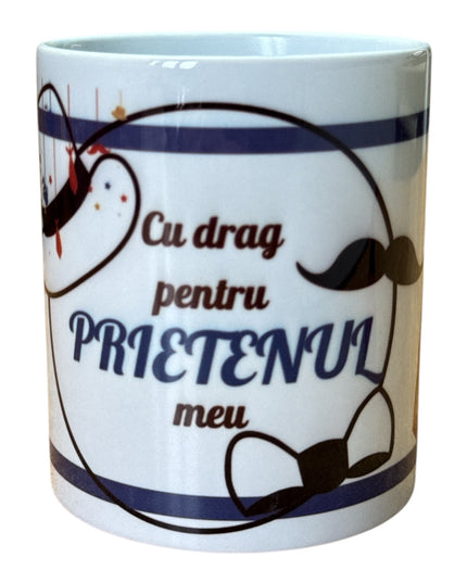 Cană cu mesaj pentru Bărbați 330ml