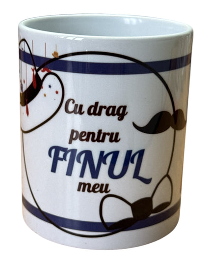 Cană cu mesaj pentru Bărbați 330ml