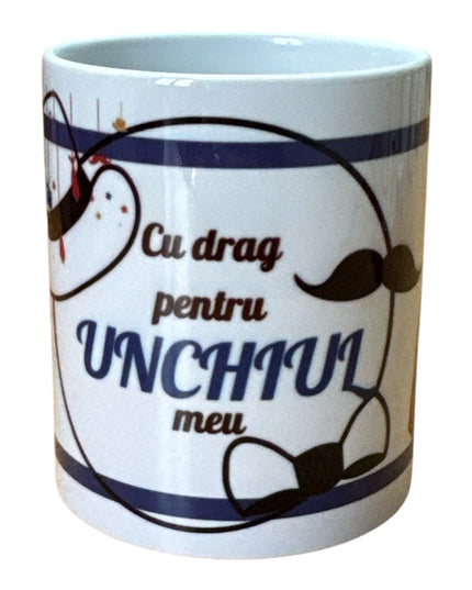 Cană cu mesaj pentru Bărbați 330ml