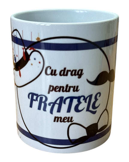 Cană cu mesaj pentru Bărbați 330ml