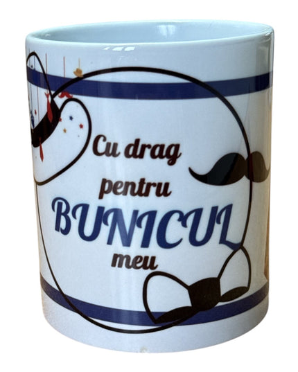 Cană cu mesaj pentru Bărbați 330ml