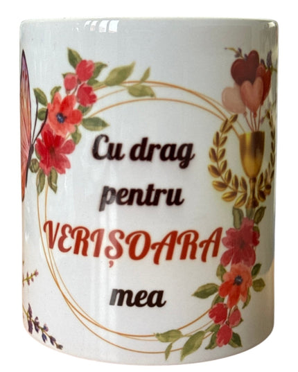 Cană cu mesaj pentru Femei 330ml
