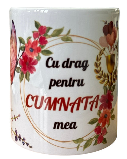Cană cu mesaj pentru Femei 330ml