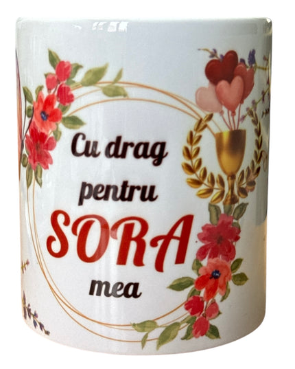 Cană cu mesaj pentru Femei 330ml
