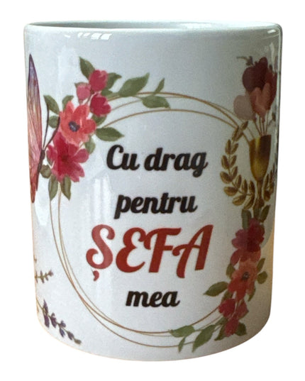 Cană cu mesaj pentru Femei 330ml