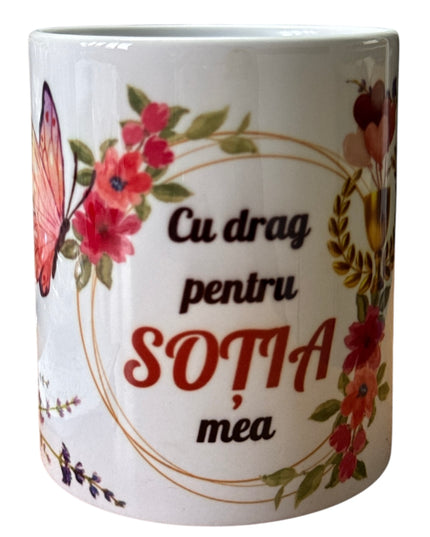 Cană cu mesaj pentru Femei 330ml