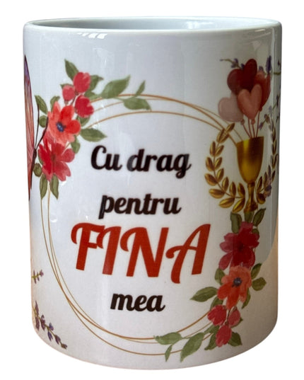 Cană cu mesaj pentru Femei 330ml