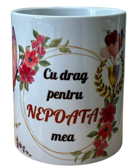 Cană cu mesaj pentru Femei 330ml
