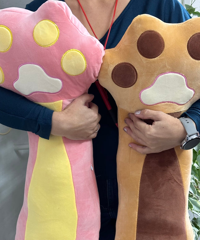 Pernă pluș Lăbuță Pisică 65cm