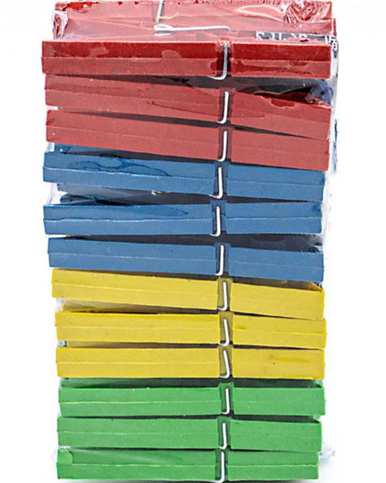 Cârlige de rufe Plastic 24/set. 9cm