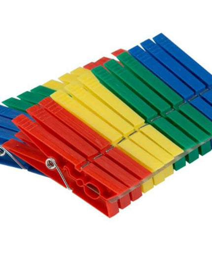 Cârlige de rufe Plastic 24/set. 9cm