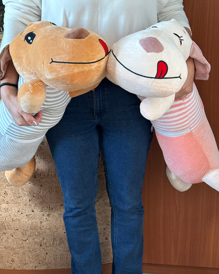 Pernă pluș Cățel 90cm