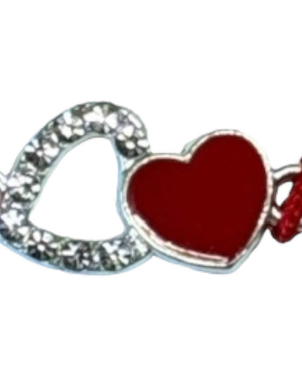 Mărțișor brățară cu șnur 12/set Argintiu