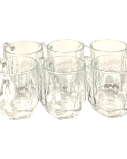 Cană sticlă 6/set 307-14